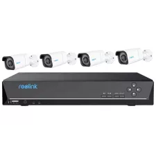 obrázek produktu Reolink NVS8-8MB4 set videorekordér a 4ks IP kamera P330, 8x PoE, včetně 2TB HDD ( max. 2x 6TB ), VGA, HDMI, IP kamery 8
