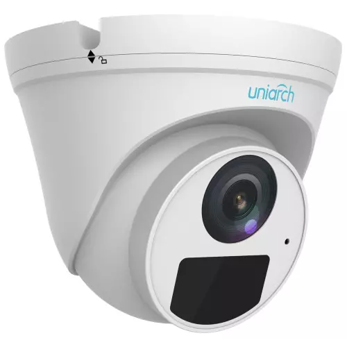 obrázek produktu Uniarch by Uniview IP kamera/ IPC-T122-APF28/ Turret/ 2Mpx/ objektiv 2.8mm/ 1080p/ IP67/ IR30/ PoE/ Onvif