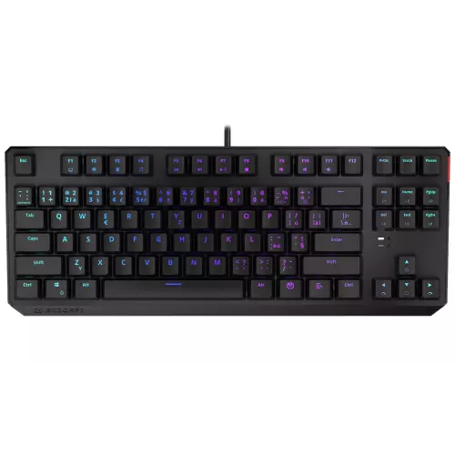 obrázek produktu Endorfy herní klávesnice Thock TKL Kailh  BR RGB /USB/ brown sw. / drátová / mechanická / CZ/SK layout / černá RGB