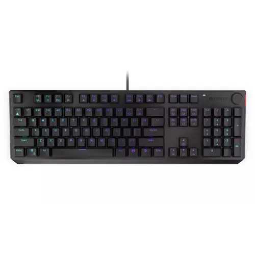 obrázek produktu Endorfy herní klávesnice Thock Blue / USB / blue sw. / drátová / mech. / US / / PBT double-shot keycaps / černá RGB