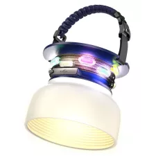 obrázek produktu IMMAX solární kempingová lampička s integrovaným RGB LED světelným řetězem/ 10W/ IP65/ USB-C