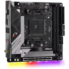 obrázek produktu ASRock B550 Phantom Gaming-ITX/ax / AMD B550 / AM4 / 2x DDR4 DIMM / HDMI / DP / 2x M.2 / USB-C / WiFi / Mini-ITX