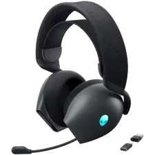 obrázek produktu DELL AW720H/ Alienware Dual-Mode Wireless Gaming Headset/ bezdrátová sluchátka s mikrofonem/ černé
