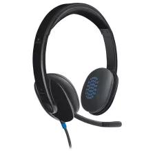 obrázek produktu Logitech Headset Stereo H540/ drátová sluchátka + mikrofon/ USB/ černá