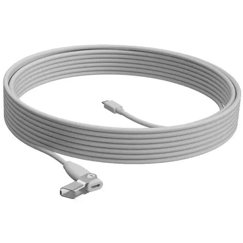 obrázek produktu Logitech Rally Mic Pod Extension Cable - OFF-WHITE - USB - 10M