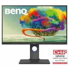obrázek produktu BENQ 27\" LED PD2700U/ FF/ LBL/ IPS panel/ 3840x2160/ 20M:1/ 5ms/ HDMI/ DP/ USB/ repro/ Pivot/ černý