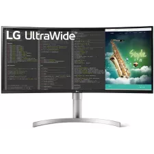 obrázek produktu LG VA monitor 35WN75CN UW-QHD / prohnutý / 35" / 3440x1440 / 300cd/m2 / 5ms GtG / 2x HDMI / DP / USB-C / repro/ bílý