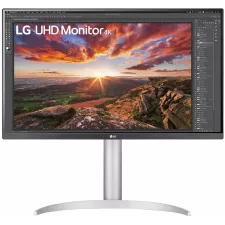 obrázek produktu LG monitor 27UP85NP IPS 4K / 3840x2160 / 5ms / 1200:1 / 400cd / 2xHDMI / DP / USB-C/ repro / bílý
