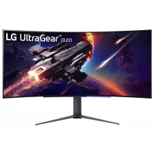 obrázek produktu LG UltraGear 45GR95QE-B 45\" OLED Gaming Monitor - 3440 x 1440 WQHD, 240Hz, HDR10, 0.03ms - Black