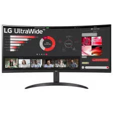 obrázek produktu LG monitor 34WR50QC-B VA 34\" QHD zakřivený / 3440x1440 /21:9/ 300 cd/m2/ 5ms (GtG)/ HDMI /DP/on screen control /HDR 10