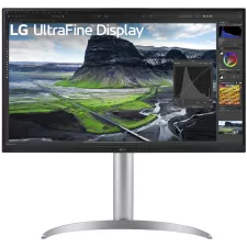obrázek produktu LG monitor 27UQ850V-W IPS 4K / 3840x2160 / 5ms / 2000:1 / 400cd / HDMI / DP / USB-C/ repro /pivot / výškově nastav./bílý