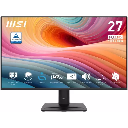 obrázek produktu MSI Pro/MP275 E2/27"/IPS/FHD/120Hz/4ms/Černá/3R