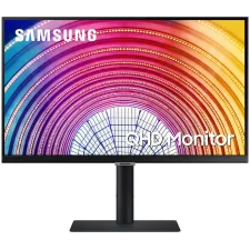 obrázek produktu Samsung S60A 24\"/ 2560x1440/ IPS/ 5ms/ 300 cd/m2/ DP/ HDMI/ USB/ sluchátkový port/ PIVOT/ černý
