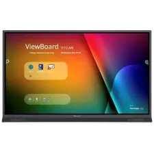 obrázek produktu ViewSonic Flat Touch Display IFP7552-1A/ 75"/UHD / 16/7 /400cd / Android 4-32/ OPS/ HDMI/ VGA/ DP/ HDMIout/ USB-C