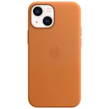 obrázek produktu Apple iPhone 13 mini Leather Case with MagSafe - Golden Brown