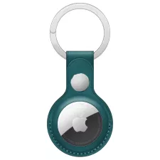obrázek produktu Apple AirTag Leather Key Ring - Forest Green