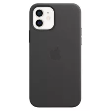 obrázek produktu Apple iPhone 12 | 12 Pro Leather Case with MagSafe - Black
