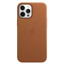 obrázek produktu Apple iPhone 12 Pro Max Leather Case with MagSafe - Saddle Brown