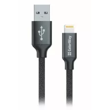 obrázek produktu Colorway Datový Kabel USB/ Apple Lightning/ 2.1A/ 1m/ Černý