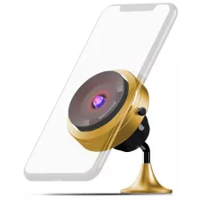 obrázek produktu MISURA držák mobilu s el. přísavkou a bezdrátovým nabíjením MA05 - zlatý