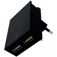 obrázek produktu SWISSTEN SÍŤOVÝ ADAPTÉR SMART IC 2x USB 3A POWER ČERNÝ