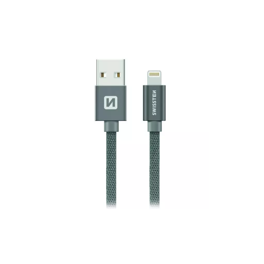 Obrázek produktu Swissten datový kabel textile USB / Lightning 1,2