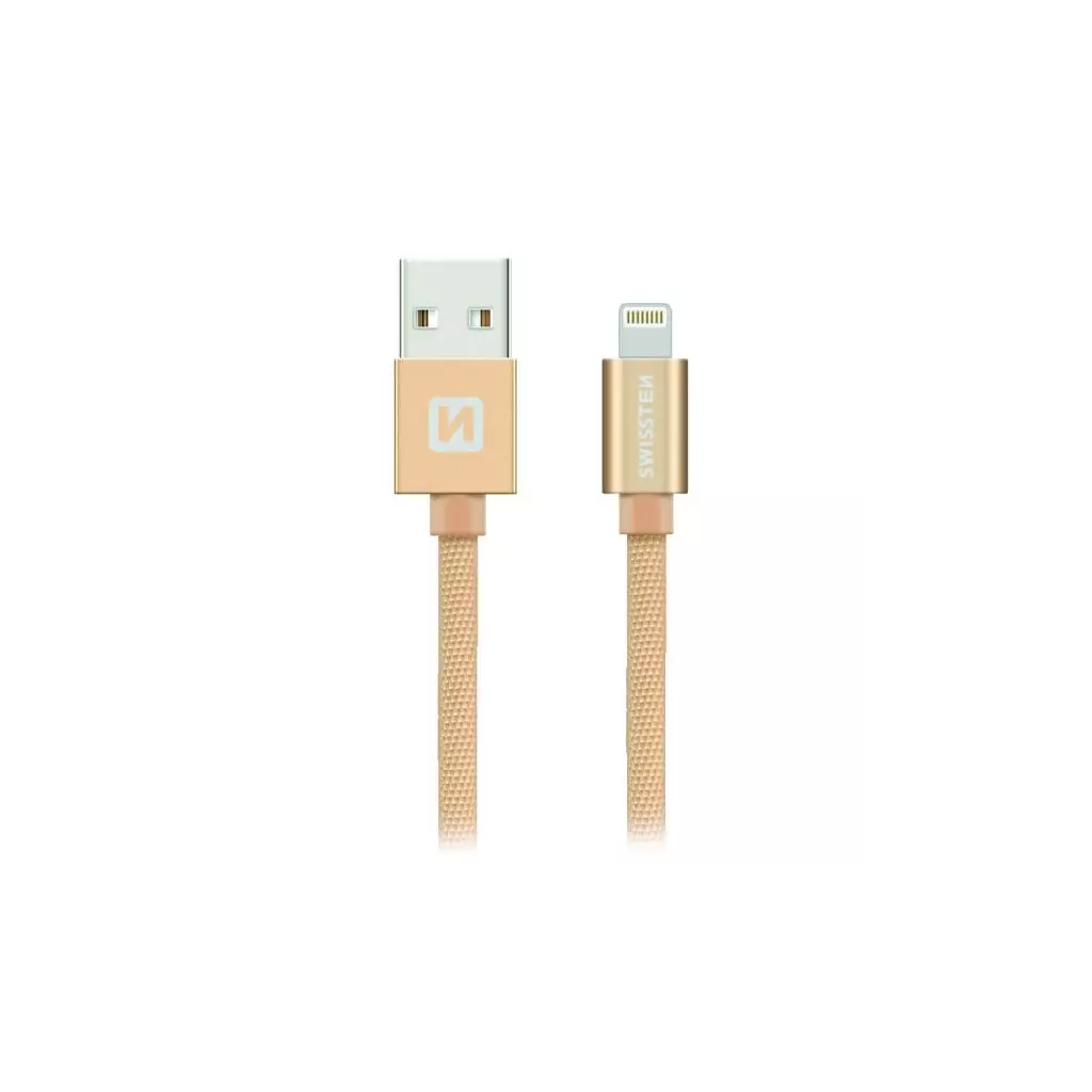 Obrázek produktu Swissten Datový Kabel Textile Usb / Lightning 1,2