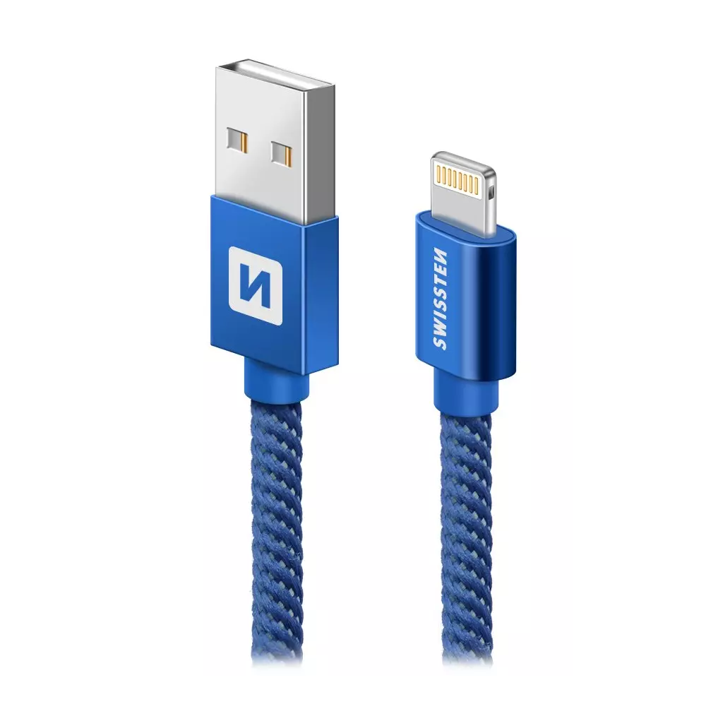Obrázek produktu Swissten Datový Kabel Textile Usb / Lightning 1,2 