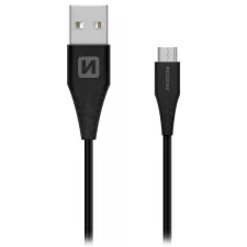 obrázek produktu DATOVÝ KABEL SWISSTEN USB / MICRO USB 1,5 M ČERNÝ (6,5mm)