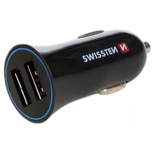 obrázek produktu SWISSTEN CL ADAPTÉR 2,4A POWER 2x USB + KABEL MICRO USB
