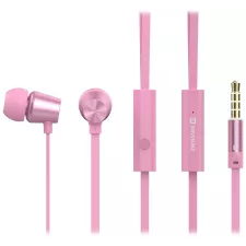 obrázek produktu SWISSTEN Metal Dynamic YS500 sluchátka růžovo zlatá