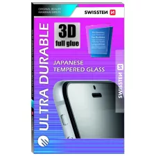 obrázek produktu SKLO SWISSTEN ULTRA DURABLE 3D FULL GLUE GLASS PRO APPLE IPHONE 7 PLUS/8 PLUS ČERNÉ