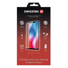 obrázek produktu Swissten sklo Full glue, Color Frame, Case Friendly Apple iPhone 14 Pro MAX černé
