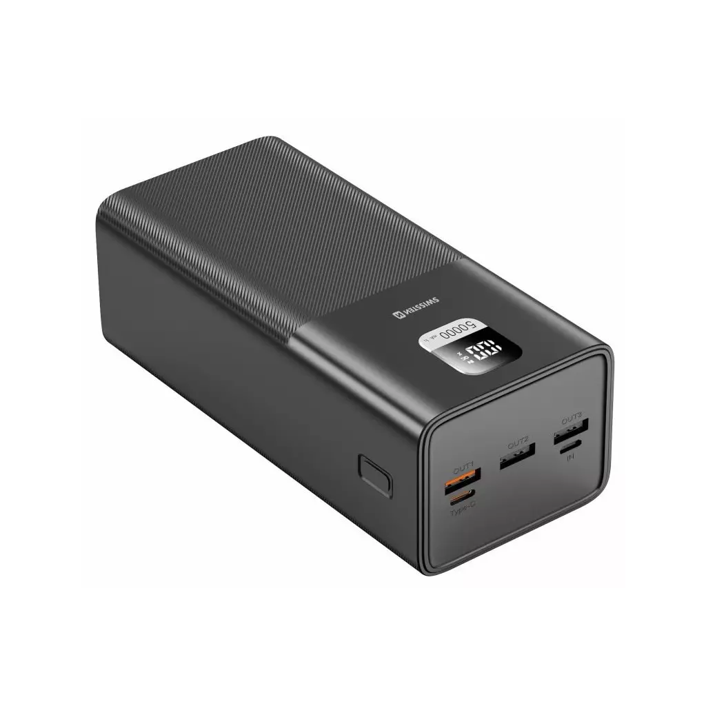 Obrázek produktu SWISSTEN POWER LINE POWER BANK 50000 mAh 100W POWER DELIVERY BLACK