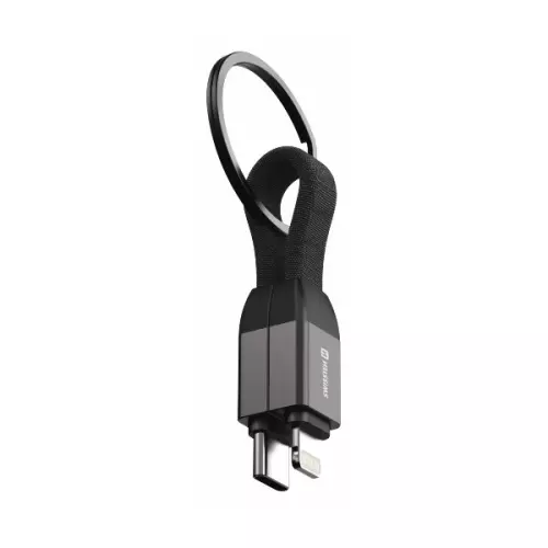 obrázek produktu Swissten magnetický keychain kabel usb-c / lightning 9,7 cm