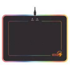 obrázek produktu GENIUS GX GAMING podložka pod myš GX-Pad 600H RGB/ 350 x 250 x 5,5 mm/ tvrdá/ USB/ RGB podsvícení
