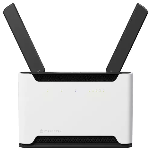 obrázek produktu MikroTik Chateau LTE6 ax, 4x GLAN, 2,5 GLAN, 2.4+5GHz, 802.11a/b/g/n/ac/ax, LTE 6, USB 2.0, L4, indoor