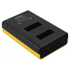 obrázek produktu PATONA nabíječka pro digitální kameru Dual GoPro MAX s LCD/ micro USB/ USB Type-C