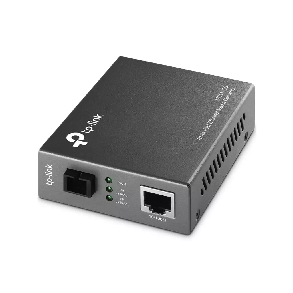 Obrázek produktu TP-Link MC112CS WDM Konvertor 100 Mbps Eth/Optika (single-mode)