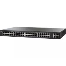 obrázek produktu Cisco Switch SF220-48P 48x 10/100 PoE (375W) + 2x 1G combo/ L2+ management/ Lifetime