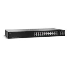 obrázek produktu Cisco Switch SF112-24-EU  24x 10/100 + 2x 1G Combo, unmanaged, Lifetime