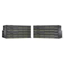obrázek produktu Cisco Catalyst WS-C2960X-48TD-L síťový přepínač Řízený L2 Gigabit Ethernet (10/100/1000) Černá
