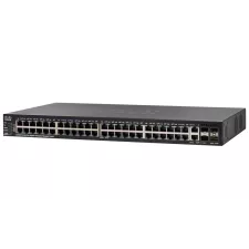obrázek produktu Cisco switch SG550X-48-K9-EU, 48x10G, 2x 10G SFP+, 2x 10GBase-T, stack, management