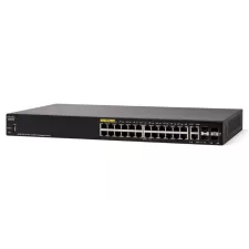 obrázek produktu Cisco switch SF350-24P, 24x10/100 (PoE+) + 2xComboGbE/GSFP + 2xSFP