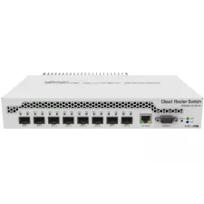 obrázek produktu MikroTik Cloud Router Switch CRS309, 8x SFP+, 1x Gbit LAN, pasivní chlazení, SwOS, ROS