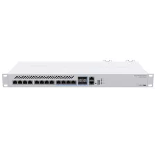 obrázek produktu MikroTik Cloud Router Switch CRS312-4C+8XG-RM, 8x Gbit LAN, 4x 10 Gbit LAN/SFP+, USB, SwOS, ROS, L5