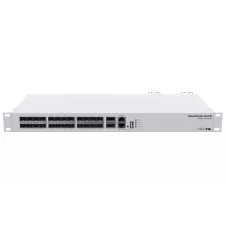 obrázek produktu MikroTik Cloud Router Switch CRS326-24S+2Q+RM 650MHz CPU, 64MB, 2x 40 Gbps QSFP+, 24x 10 Gbps SFP+, ROS L5, PSU,1U