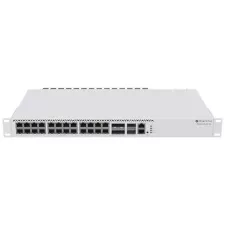 obrázek produktu MikroTik Cloud Router Switch CRS326-4C+20G+2Q+RM 650MHz, 2x 40 Gbps QSFP+, 20x 2,5 Gbps LAN, 4x Combo, L6, 2x PSU,1U