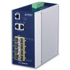 obrázek produktu PLANET IGS-10080MFT síťový přepínač Řízený Gigabit Ethernet (10/100/1000) Modrá, Bílá