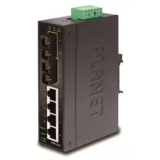 obrázek produktu PLANET ISW-621 síťový přepínač Nespravované L2 Fast Ethernet (10/100) Černá